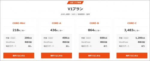 V1プラン料金