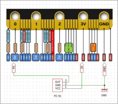 FC-51の接続例