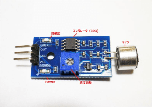 音センサー